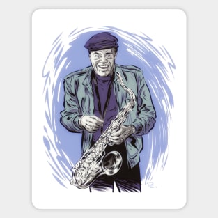 Stanley Turrentine - An illustration by Paul Cemmick Magnet